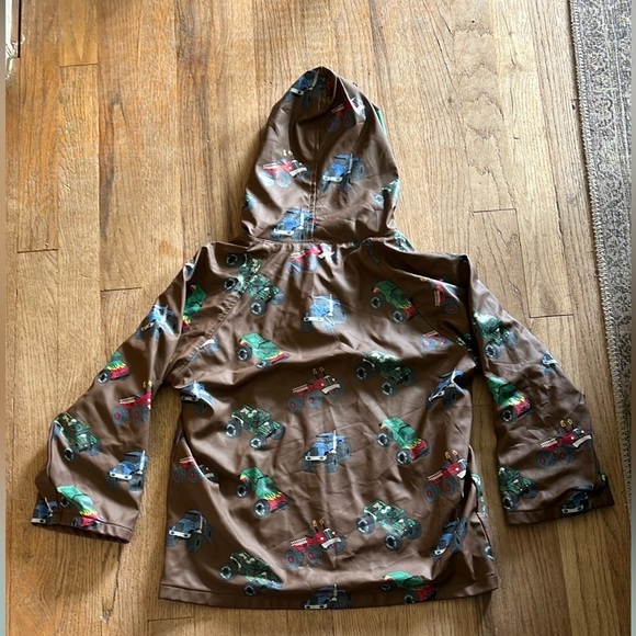 Foxfire for Kids Little Boys Monster Truck Raincoat - Picture 6 of 7